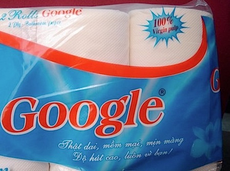 google toilet paper